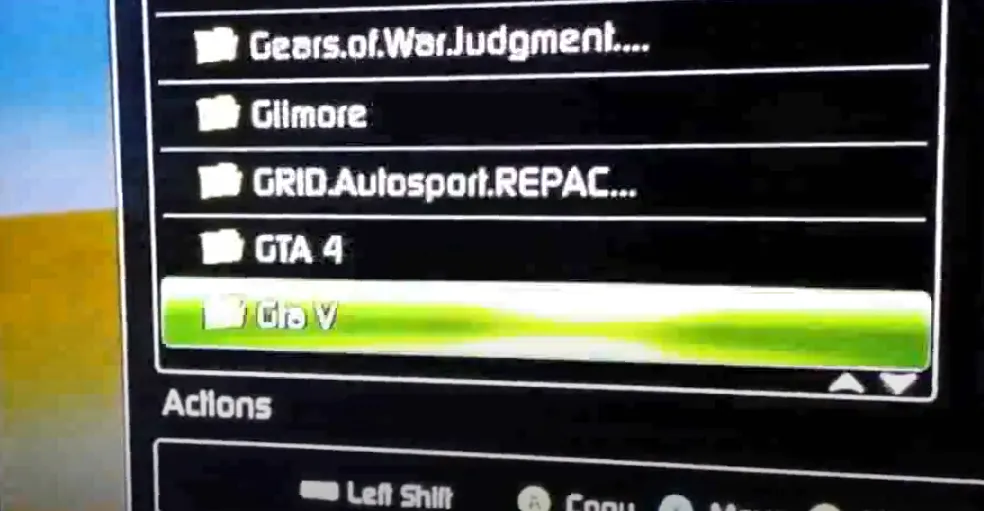 How to find, search and locate the Grand Theft Auto V (GTA 5) directory folder's location on Xbox Series S/X, Xbox 360, Xbox One