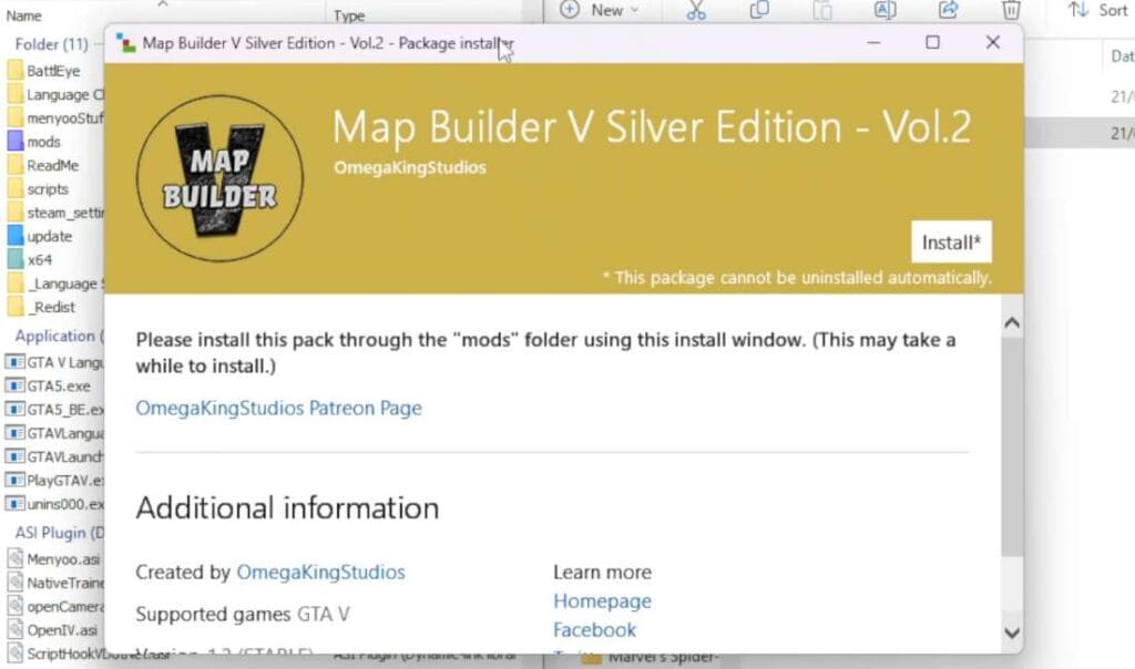 Download Map Builder Silver Edition for GTA 5 with how to install steps on latest free version for Grand Theft Auto V single player to create custom maps on PC.