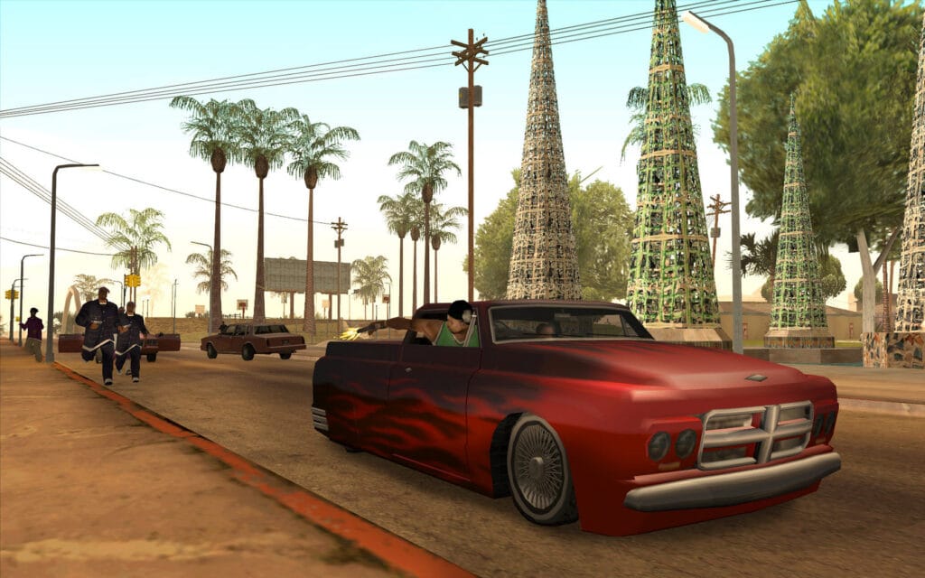 Download all Grand Theft Auto San Andreas 100% completed mission skip stages, GTA San Andreas save games backup files of GTA SA for all Windows PC, PlayStation, Xbox, Android/IOS.