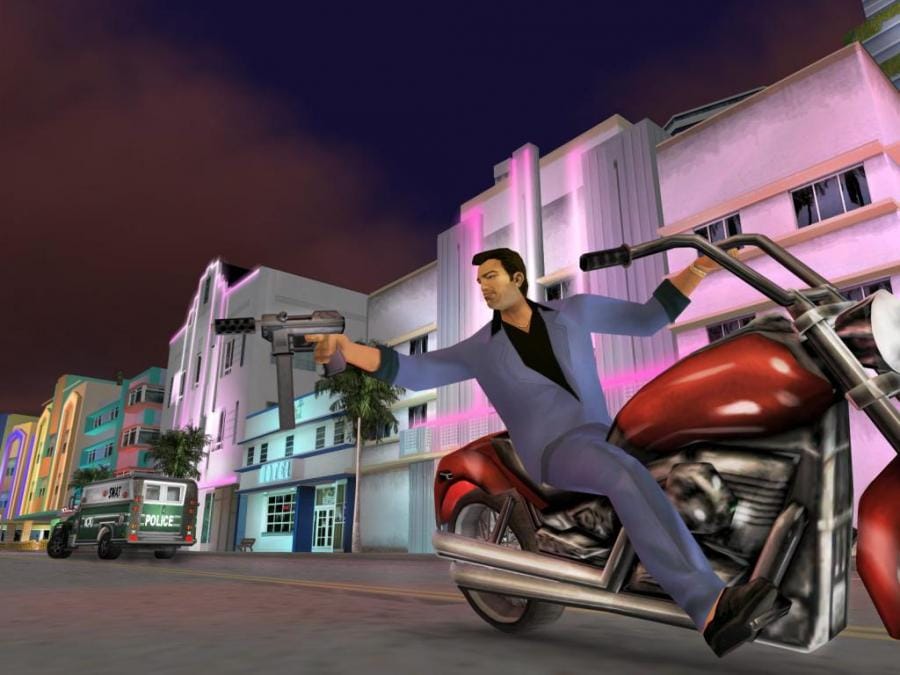 Download all Grand Theft Auto Vice City 100% completed mission skip stages, GTA Vice City save games backup files of GTA VC for all Windows PC, PlayStation, Xbox, Android/IOS.