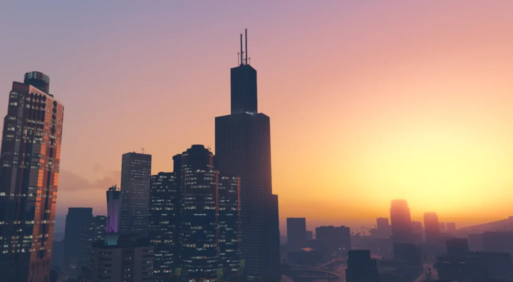 Download and install the Willis Tower of Chicago (Menyoo) mod for GTA 5. Bring Chicago’s iconic skyscraper to Los Santos with this realistic and detailed recreation.