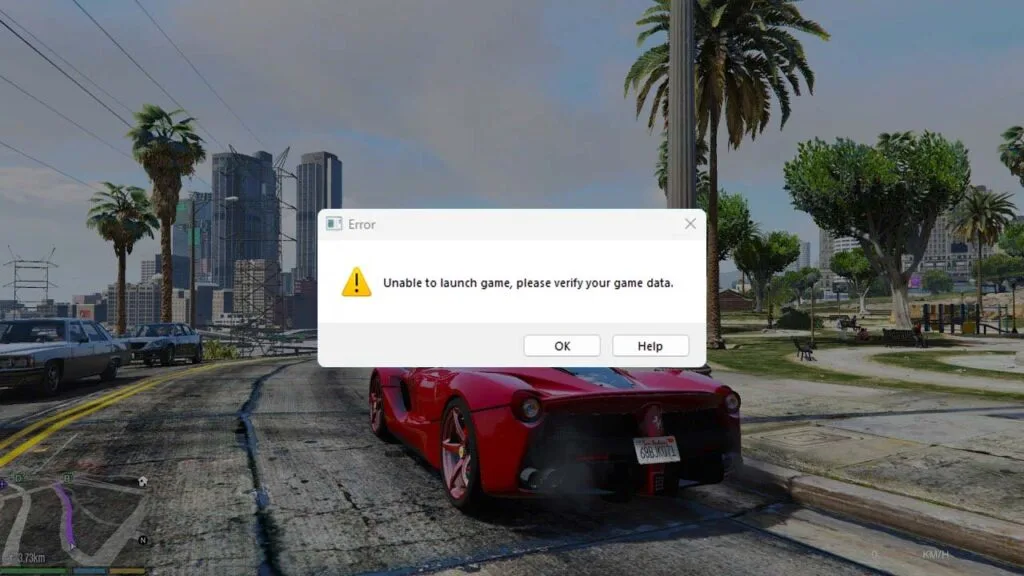 Learn how to solve GTA 5 error: unable to locate the Rockstar Games Launcher, please verify your game data of Grand Theft Auto V (GTA V) on PC.