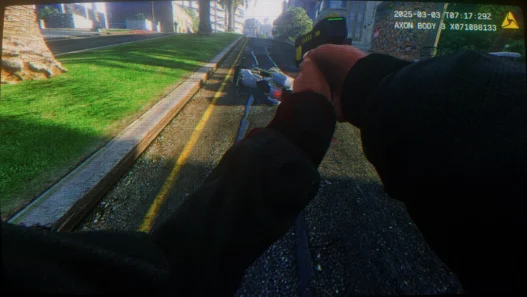 Download ViewPointV Lite (Bodycams Only) GTA 5 mod to introduces head, shoulder, and chest camera views for immersive gameplay with easy installation.