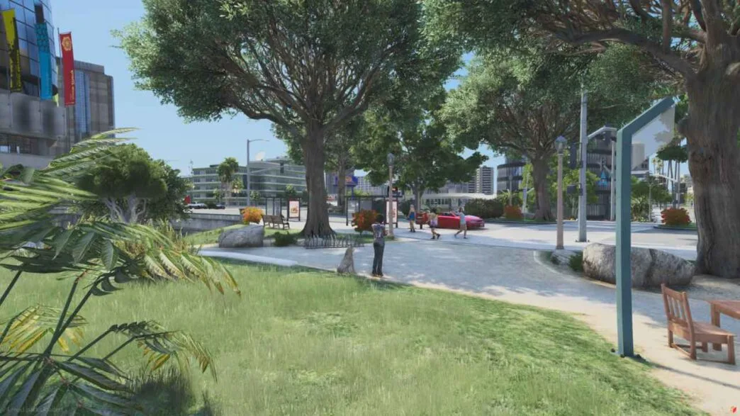 Download and learn how to install Extra Vegetation & Lagunas Park 🌳 [FiveM/SP] for GTA 5. Enhance Lagunas Park and add lush greenery for a visually immersive experience!