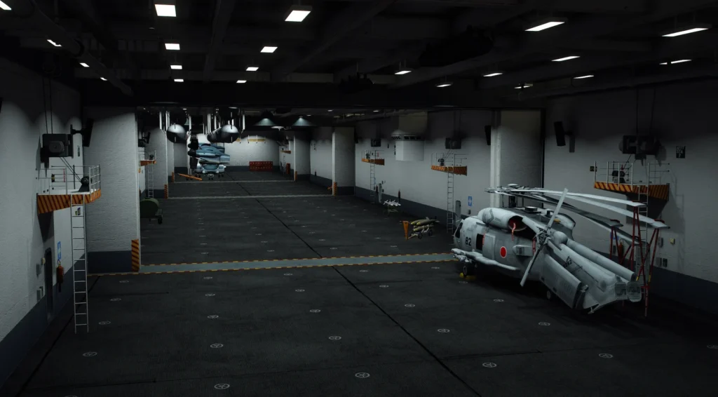 Download DDH-184 Aircraft Carrier [YMAP] GTA 5 mod – introduces the JS Kaga with detailed interiors and vehicle spawns. Compatible with FiveM and single-player. Install now!