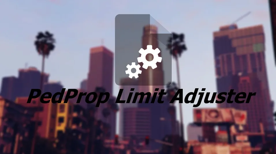 Download PedProp Limit Adjuster GTA 5 mod – increase ped prop limits for hats, glasses, and accessories. Fix crashes and enhance customization. Install it now!