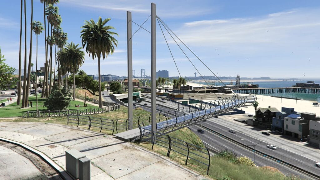 Discover how to download and install the Sky Walk Viewpoints Mods Pack for GTA 5 to enjoy stunning panoramic views from three scenic observation points around Los Santos.