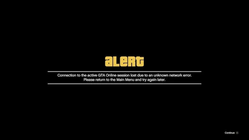 How to fix GTA Online connection issues to solve GTA 5 network error “connection to the active GTA online session lost due to an unknown network error”.