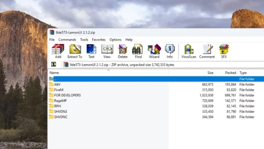 Download the latest version of LemonUI: Open Source UI Library for GTA 5 to learn how to install and use lemon UI in Grand Theft Auto V.