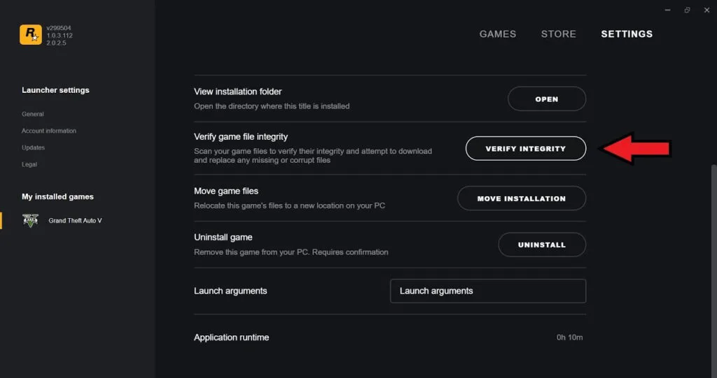 Learn how to solve GTA 5 error: unable to locate the Rockstar Games Launcher, please verify your game data of Grand Theft Auto V (GTA V) on PC.