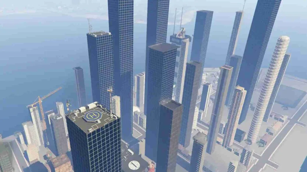 GTA 5 mods pack “New Liberty Island – New York Tower City style (Menyoo)” for Grand Theft Auto V, learn to download and install GTA 4 map in GTA V.