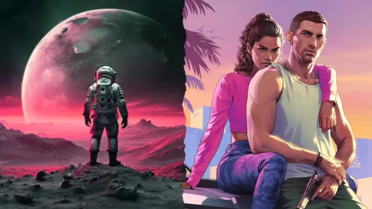 Will GTA 6 release before the next Moon landing? Explore this fun comparison between gaming's biggest release and NASA's upcoming Artemis missions.