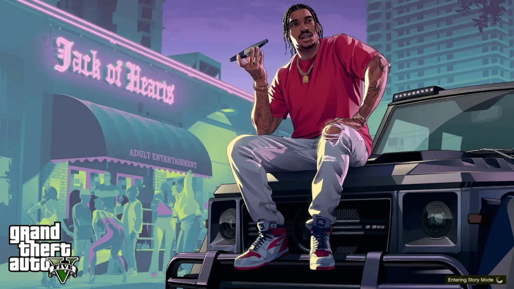 Download GTA VI Loading Screen mod for GTA 5 to enhance your game's startup visuals with custom loading screens inspired by Grand Theft Auto VI.