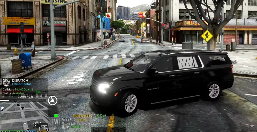 Download LSPDFR for GTA 5 mods to transform into police simulator for realistic law enforcement gameplay in GTA V featuring patrols, arrests, pursuits, & more.