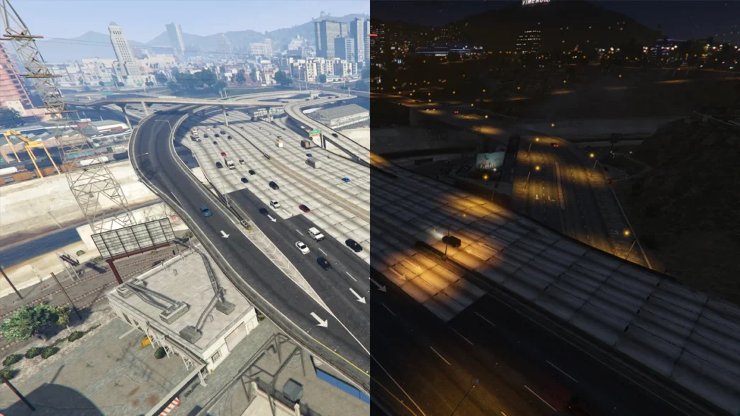 Download Dynamic Population Density mod for GTA 5 to adjust traffic and pedestrian levels based on in-game time. Adds realism and works on all versions.