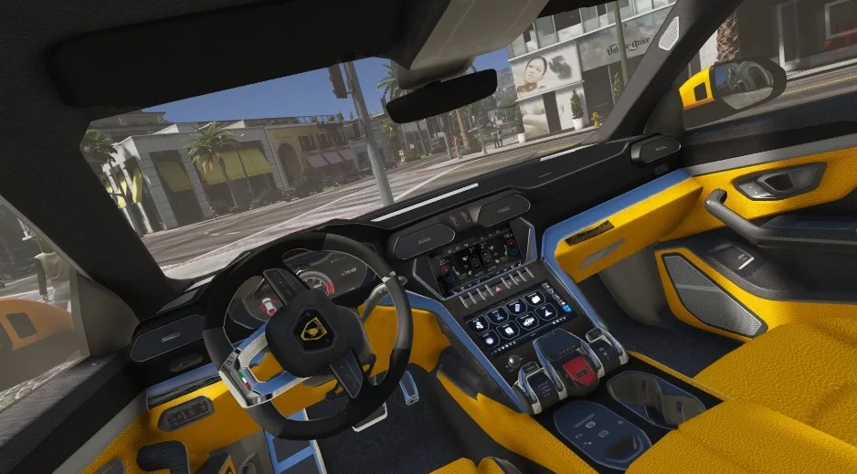 GTA 5 mods Lamborghini Urus 2018 Addon Replace Enhanced and NVE