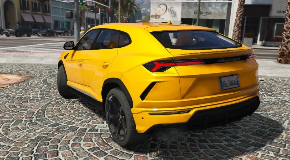 GTA 5 mods Lamborghini Urus 2018 Addon Replace Enhanced and NVE