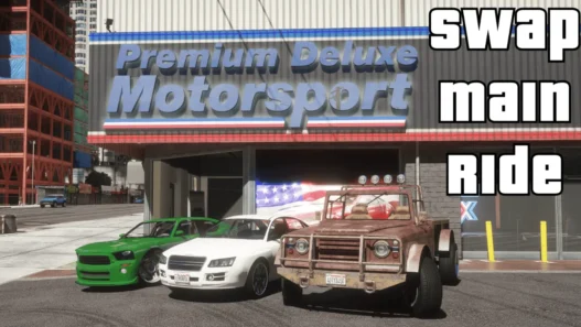Swap Main Ride [Enhanced] – GTA V Enhanced Edition