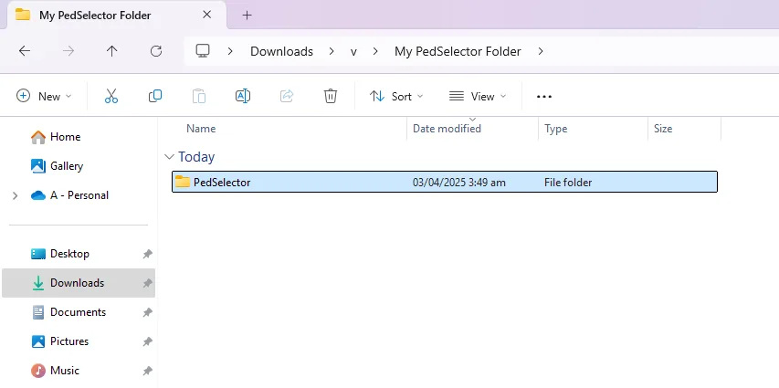 Download the PedSelector config folder from GTA Wood to fix Ped Selector issues in GTA V. Includes a step-by-step install video for troubleshooting tips.
