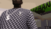 Realistic Louis Vuitton Sweater Nightgray - GTA San Andreas